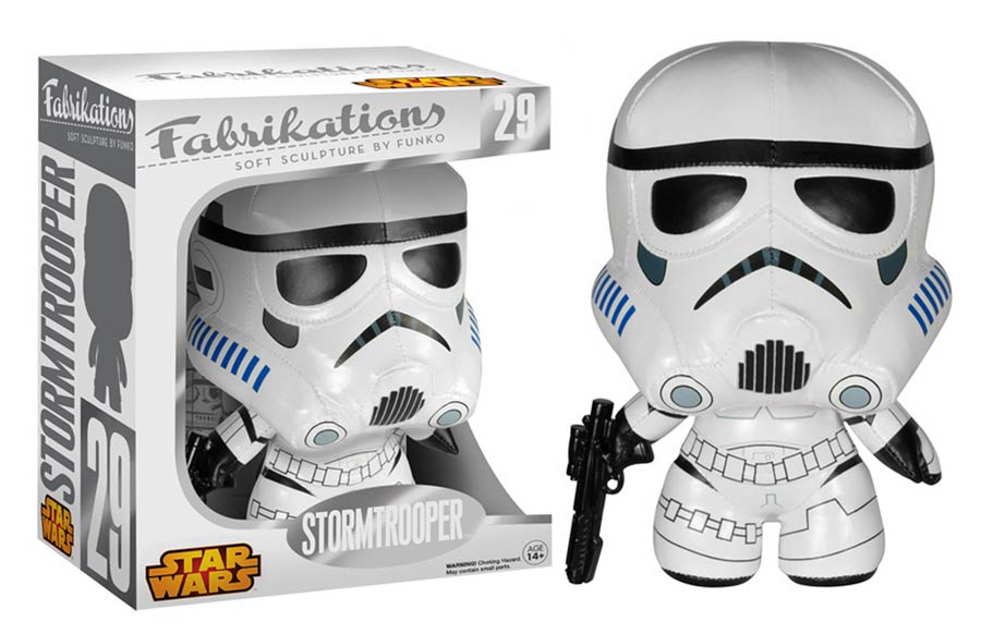 Fabrikations 29 Star Wars Stormtrooper 6-Inch Sculpted Plushie