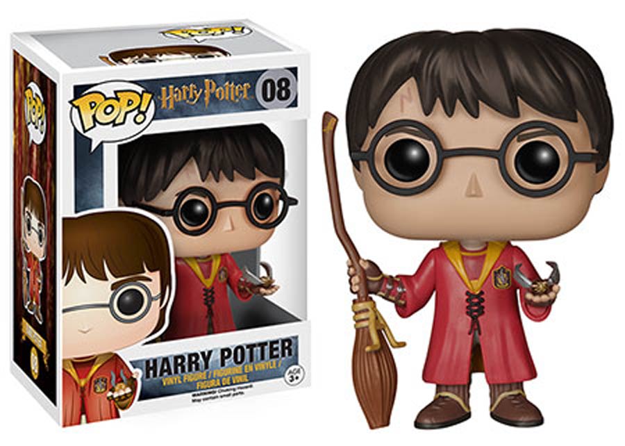 POP Harry Potter 08 Harry Potter Quidditch Vinyl Figure