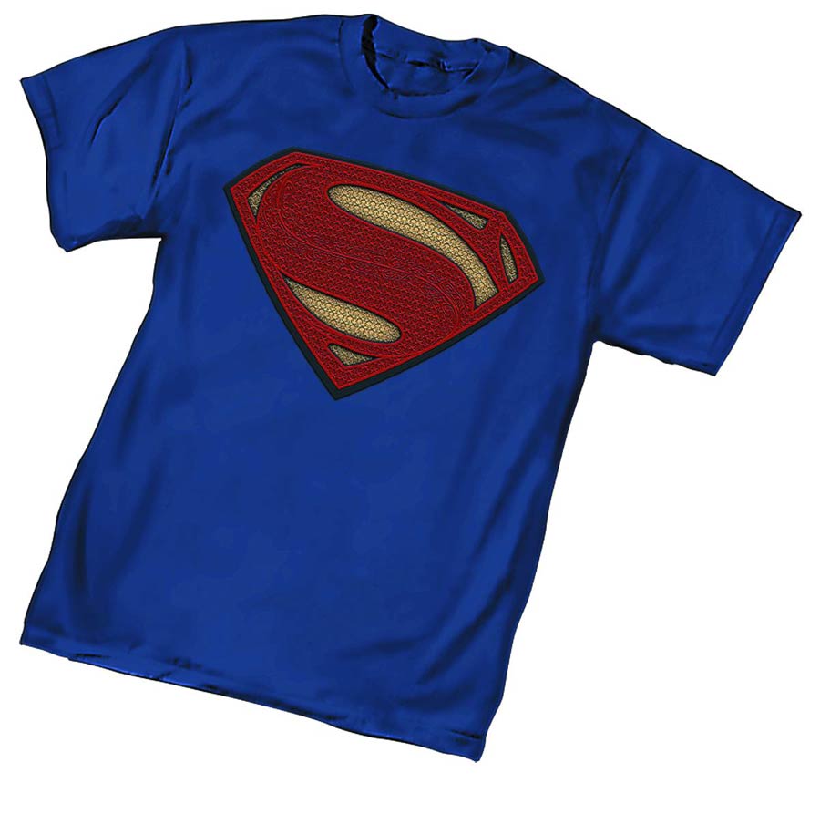 Batman v Superman Superman Symbol T-Shirt Large