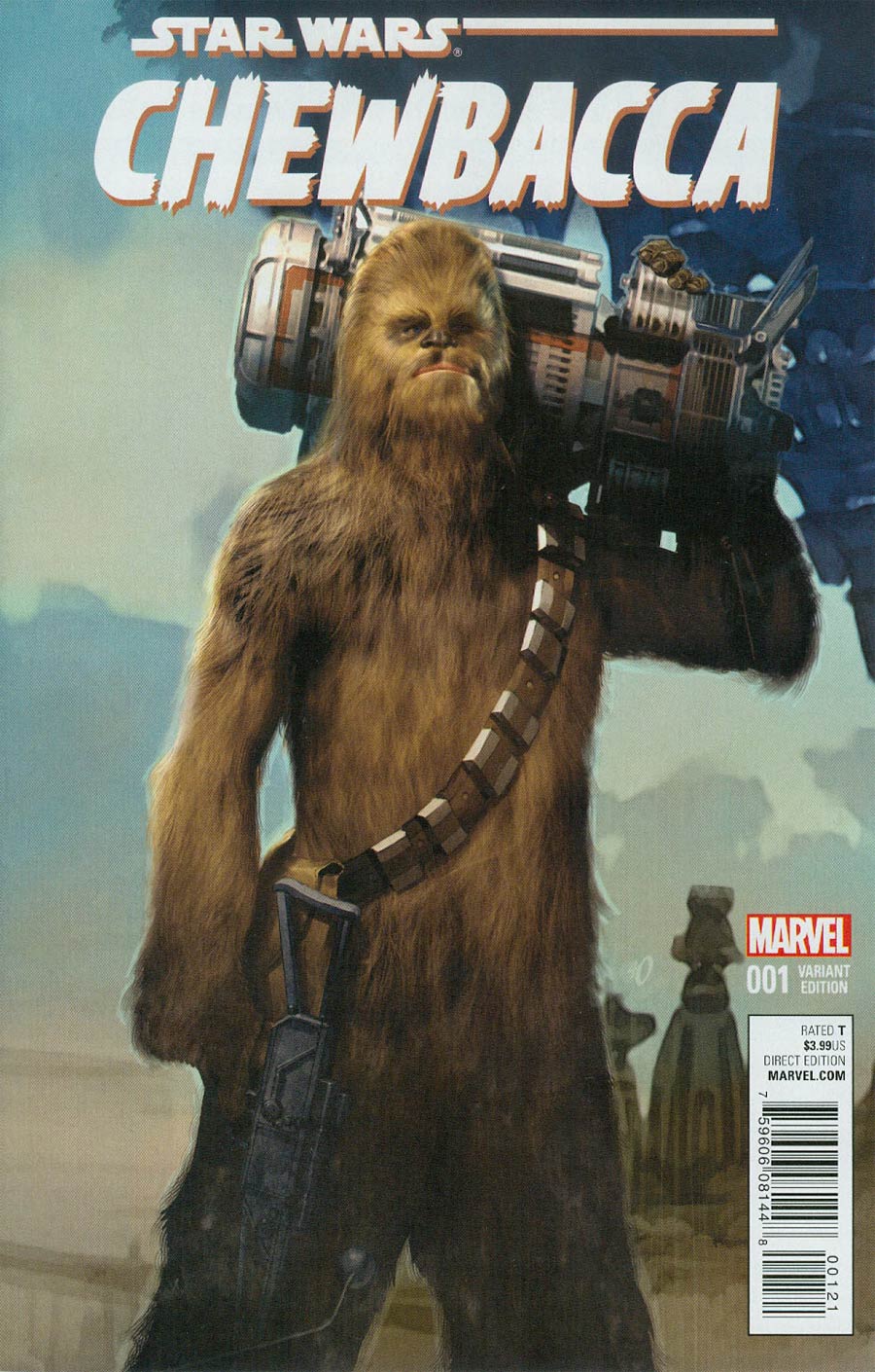 Chewbacca #1 Cover D Incentive Ariel Olivetti Variant Cover