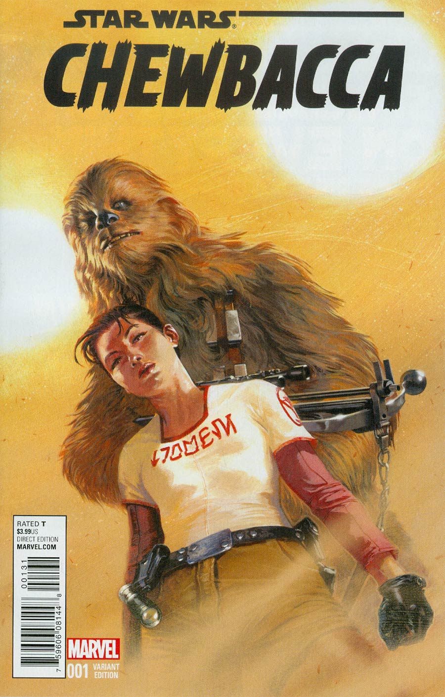 Chewbacca #1 Cover E Incentive Gabriele Dell Otto Variant Cover