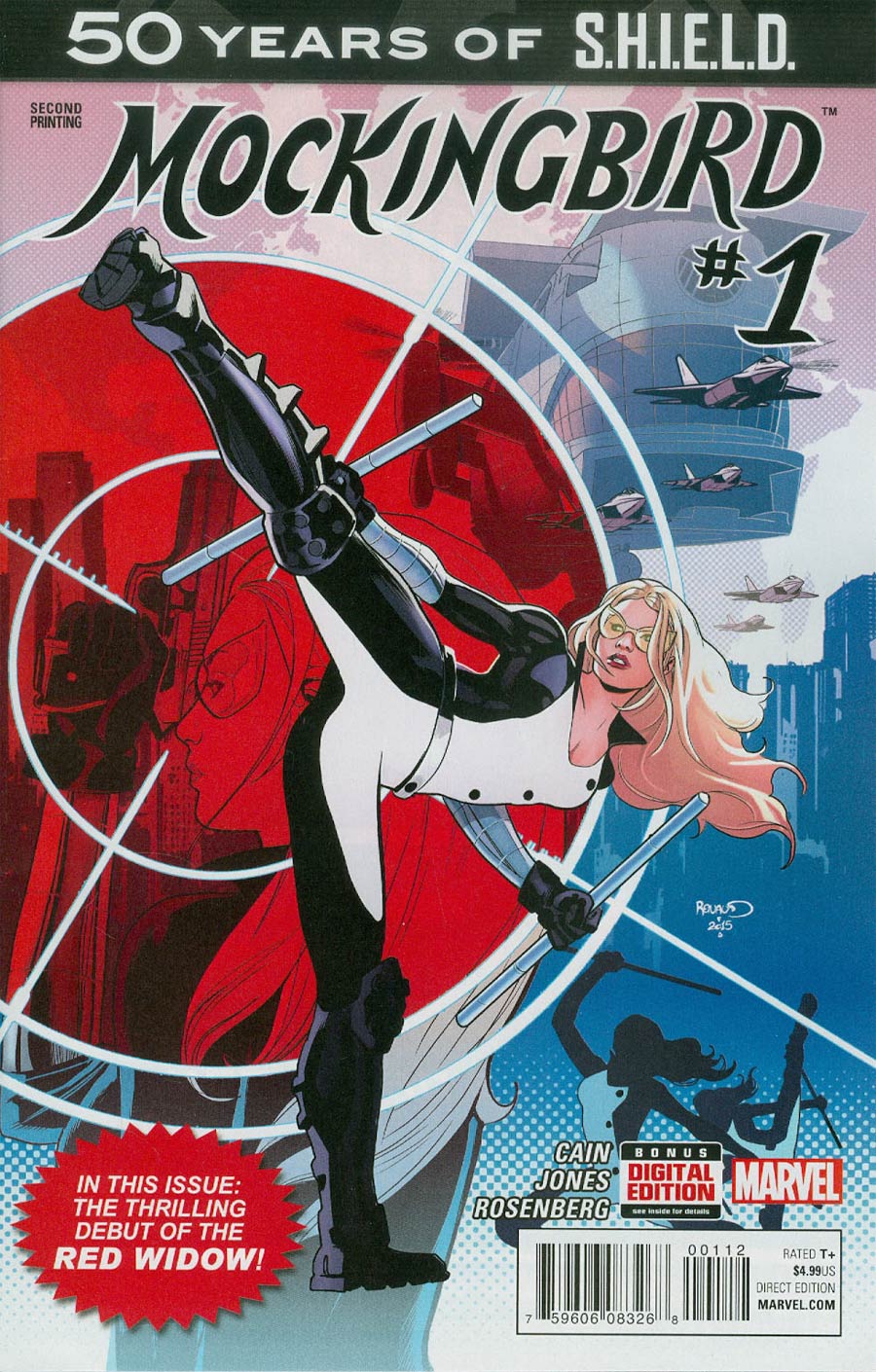 Mockingbird S.H.I.E.L.D. 50th Anniversary #1 Cover D 2nd Ptg Paul Renaud Variant Cover