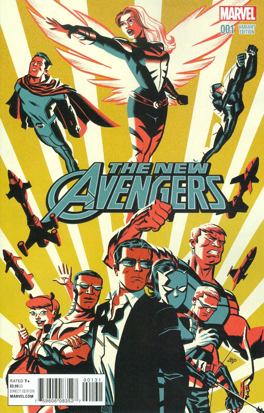 New Avengers Vol 4 #1 Cover D Incentive Michael Cho Variant Cover