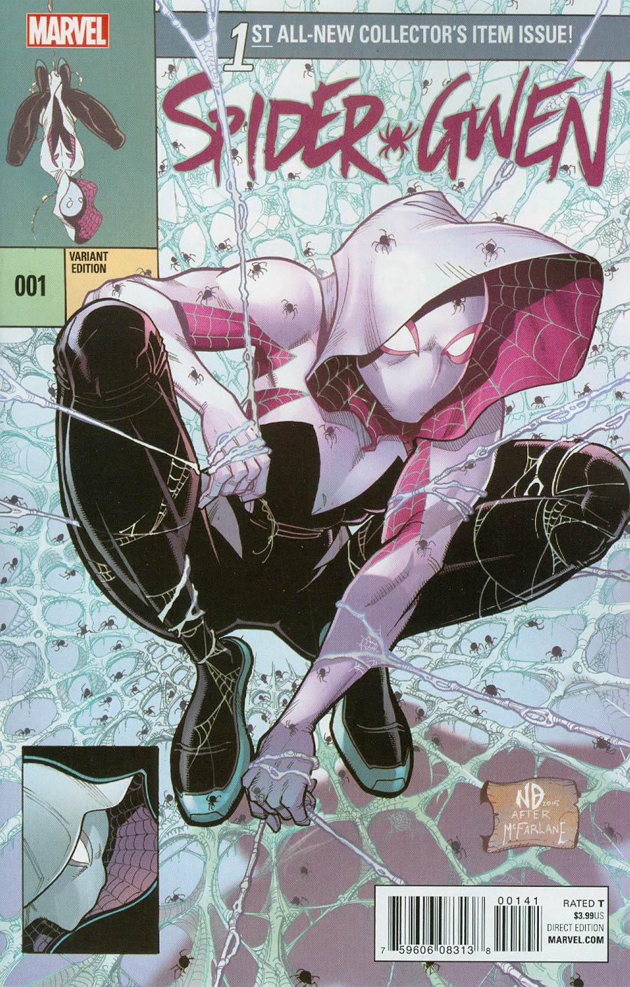 Spider-Gwen Vol 2 #1 Cover H Incentive Nick Bradshaw Variant Cover