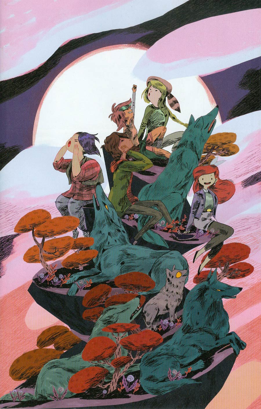 Lumberjanes Beyond Bay Leaf #1 Cover B Incentive Eva Eskelinen Virgin Variant Cover