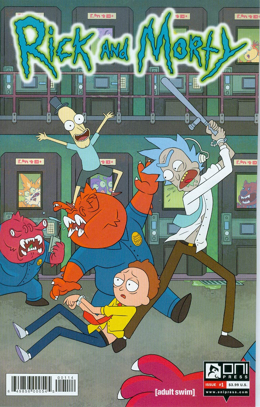 Rick And Morty #1 Cover G 4th Ptg