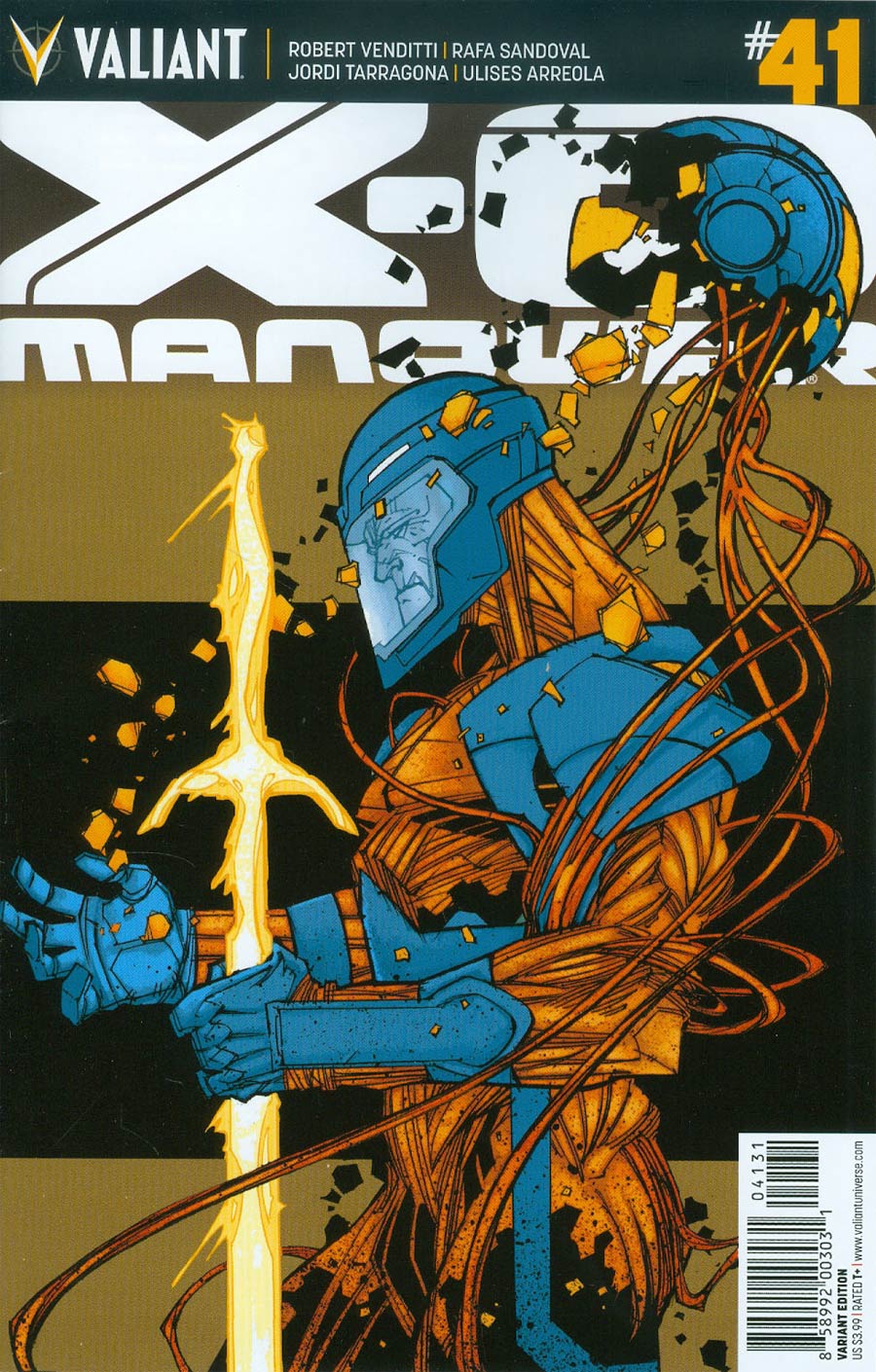 X-O Manowar Vol 3 #41 Cover C Incentive Jefte Palo Variant Cover