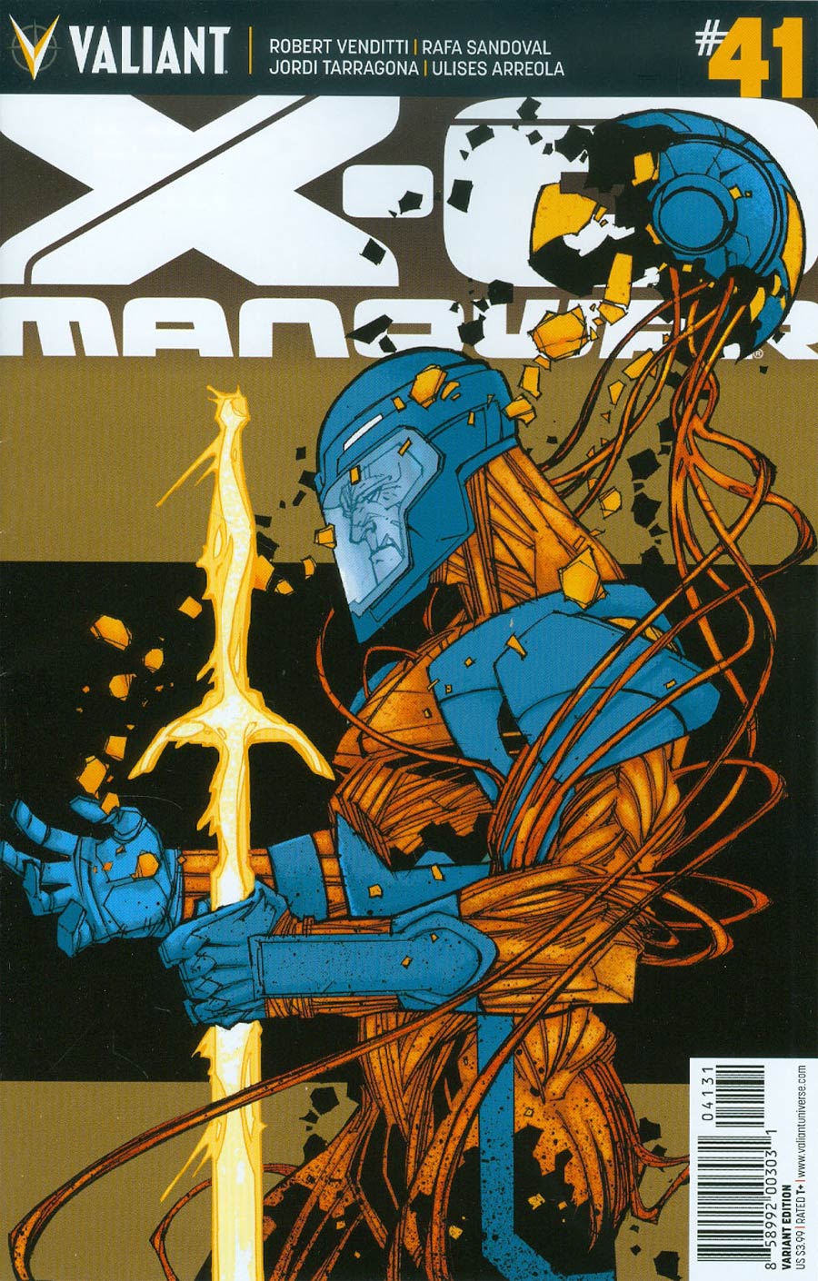 X-O Manowar Vol 3 #41 Cover C Incentive Jefte Palo Variant Cover