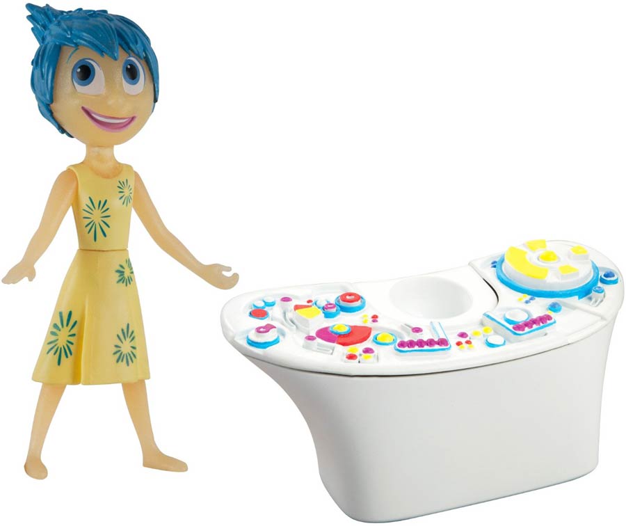 Disney Pixar Inside Out Console With Joy Figure