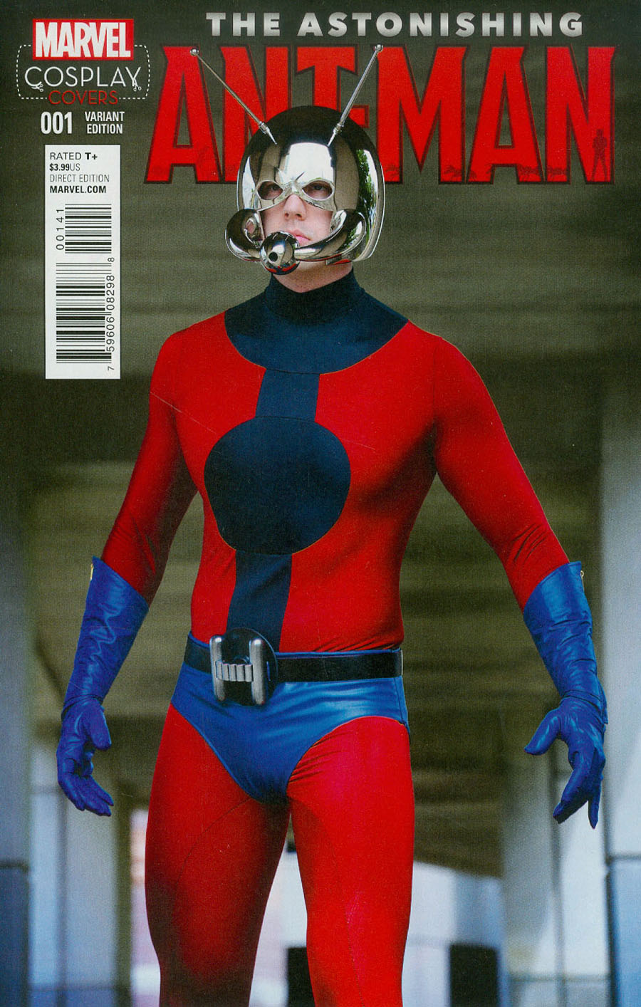 Astonishing Ant-Man #1 Cover F Incentive Cosplay Variant Cover