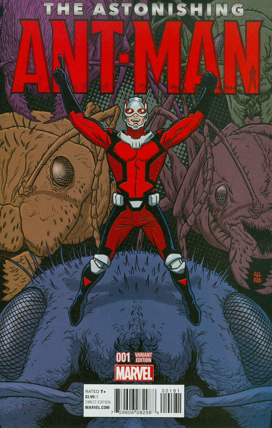 Astonishing Ant-Man #1 Cover G Incentive Mike Allred Variant Cover