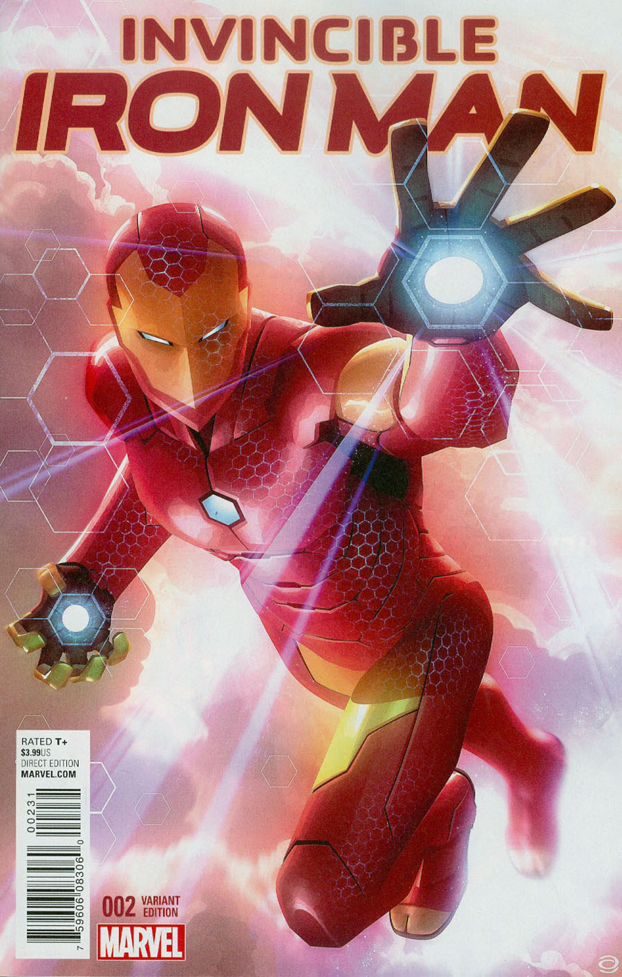 Invincible Iron Man Vol 2 #2 Cover C Incentive Alex Garner Variant Cover