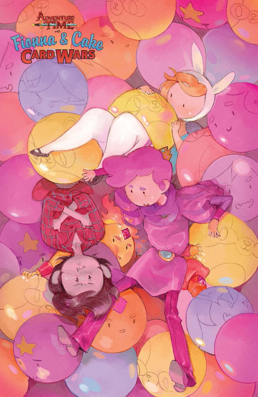 Adventure Time With Fionna & Cake Card Wars #4 Cover C Incentive Rachel Saunders Virgin Variant Cover