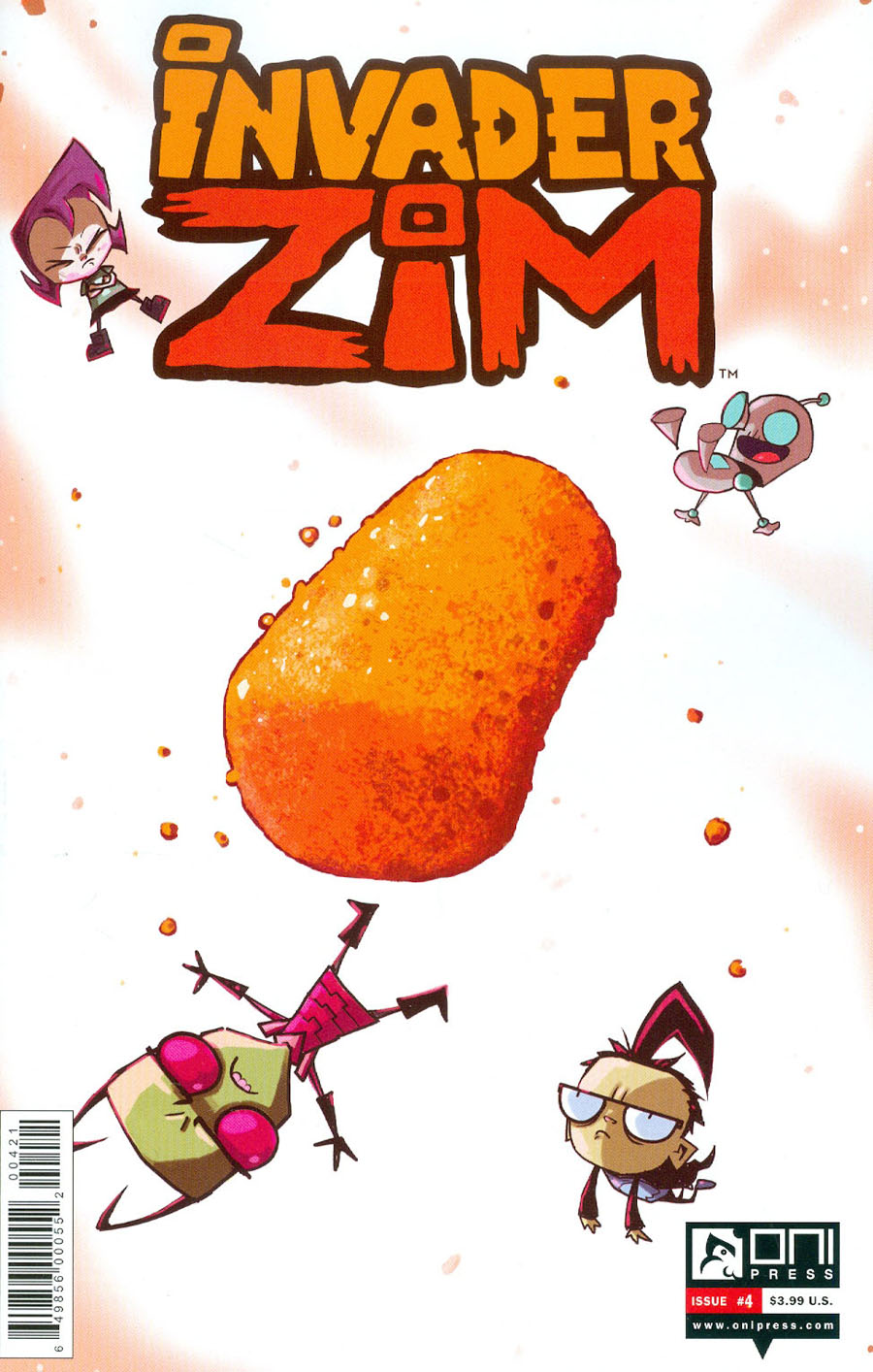 Invader Zim #4 Cover B Variant Jhonen Vasquez Cover