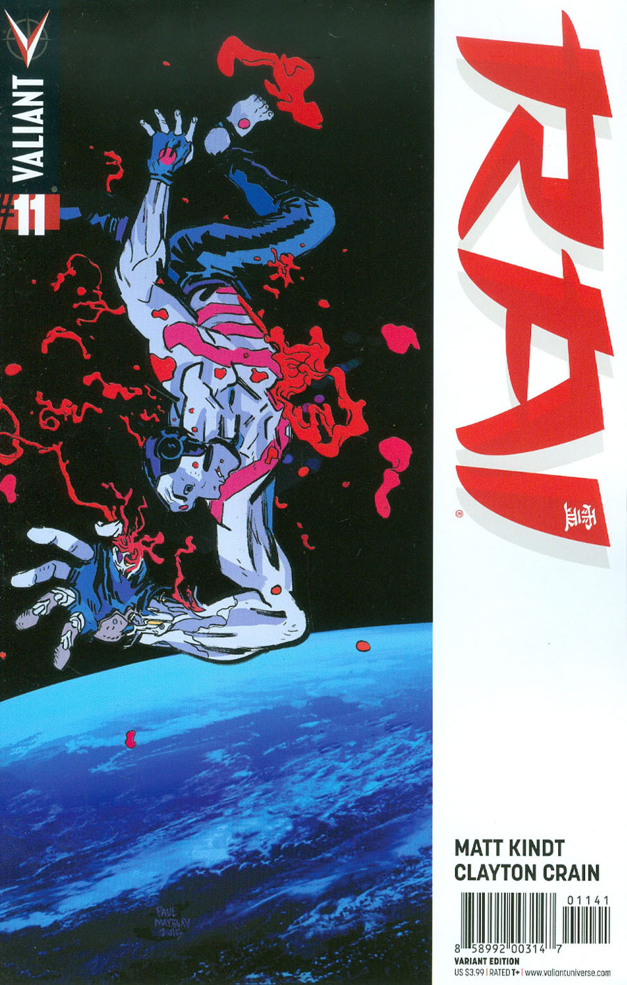 Rai Vol 2 #11 Cover D Incentive Paul Maybury Variant Cover