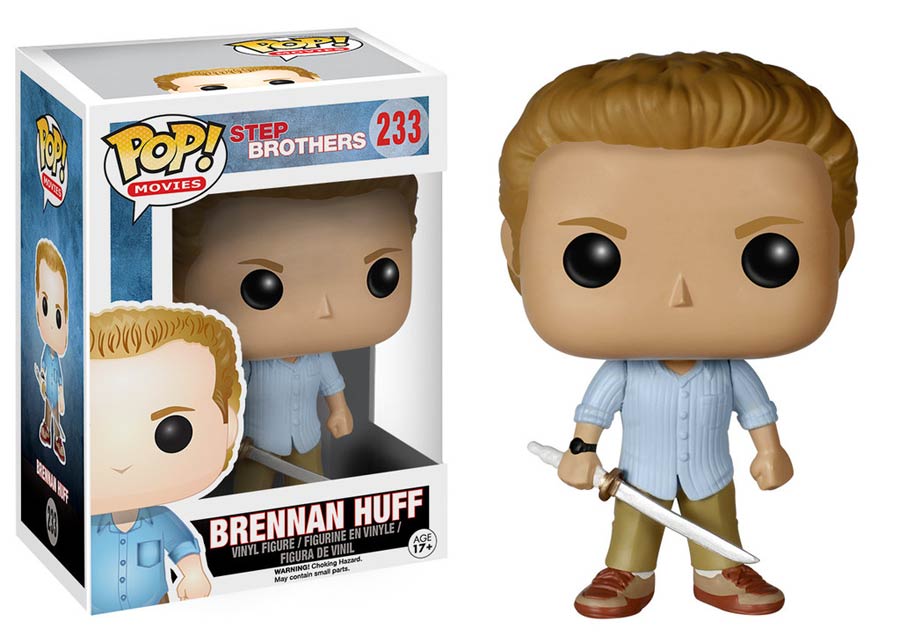 POP Movies 233 Step Brothers Brennan Huff Vinyl Figure