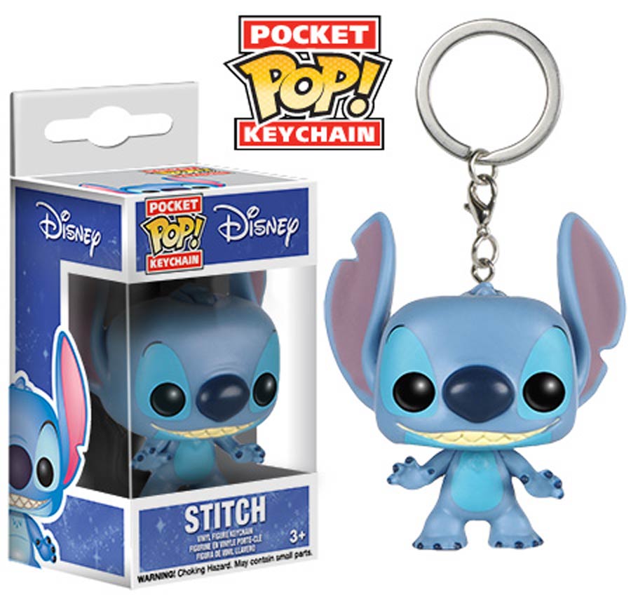 POP Disney Stitch Vinyl Figure Pocket Keychain