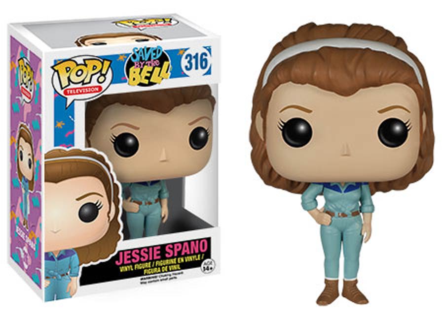 POP Television 316 Saved By The Bell Jessie Spano Vinyl Figure