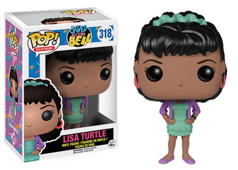 POP Television 318 Saved By The Bell Lisa Turtle Vinyl Figure