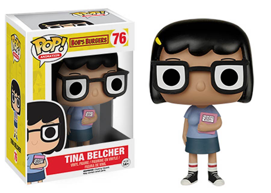 POP Animation 76 Bobs Burgers Tina Belcher Vinyl Figure