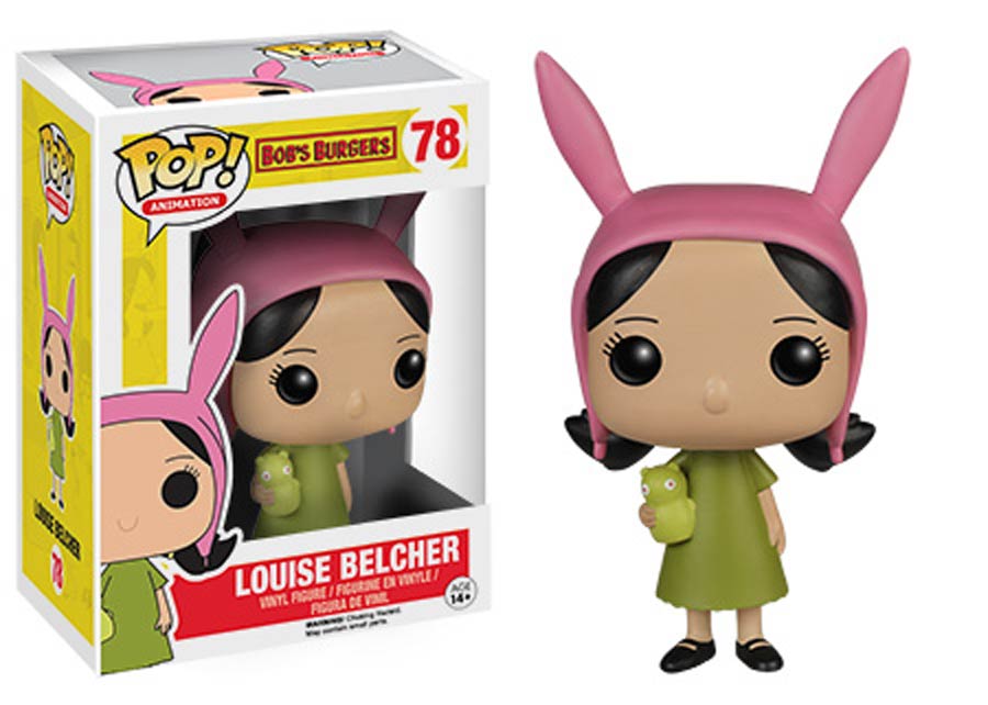 POP Animation 78 Bobs Burgers Louise Belcher Vinyl Figure