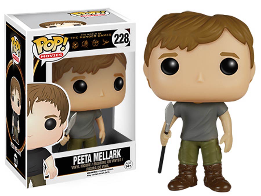 POP Movies 228 The Hunger Games Peeta Mellark Vinyl Figure