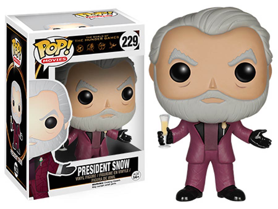 POP Movies 229 The Hunger Games President Snow Vinyl Figure