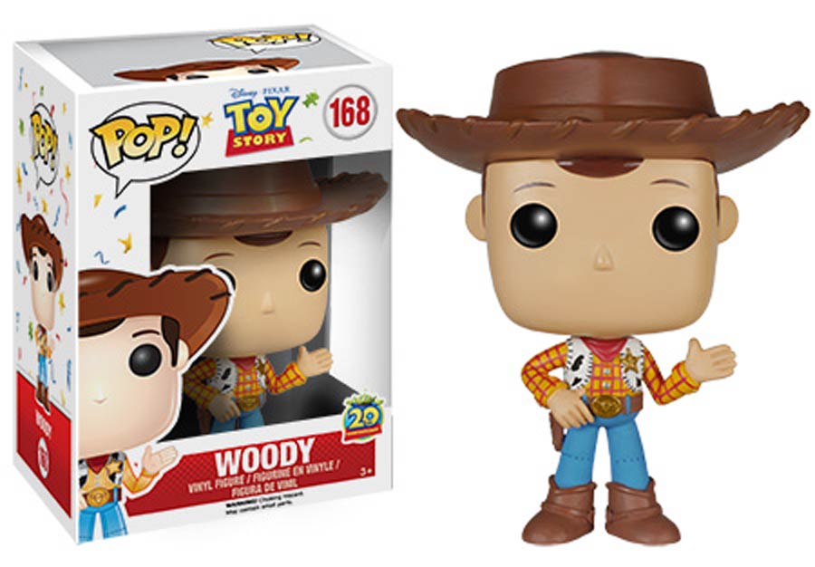 POP Disney 168 Toy Story Woody Vinyl Figure