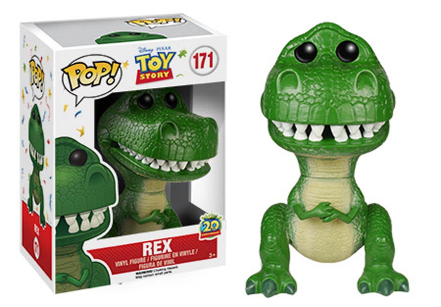POP Disney 171 Toy Story Rex Vinyl Figure
