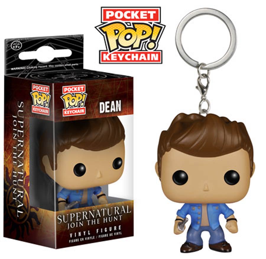 POP Supernatural Dean Vinyl Figure Pocket Keychain