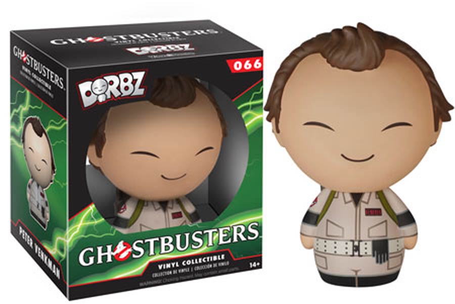 Dorbz 066 Ghostbusters Peter Venkman Vinyl Figure