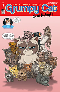 Grumpy Cat #1 Cover N Save Whiskers Rescue Orgnanization Exlusive Ken Haesar Variant Cover