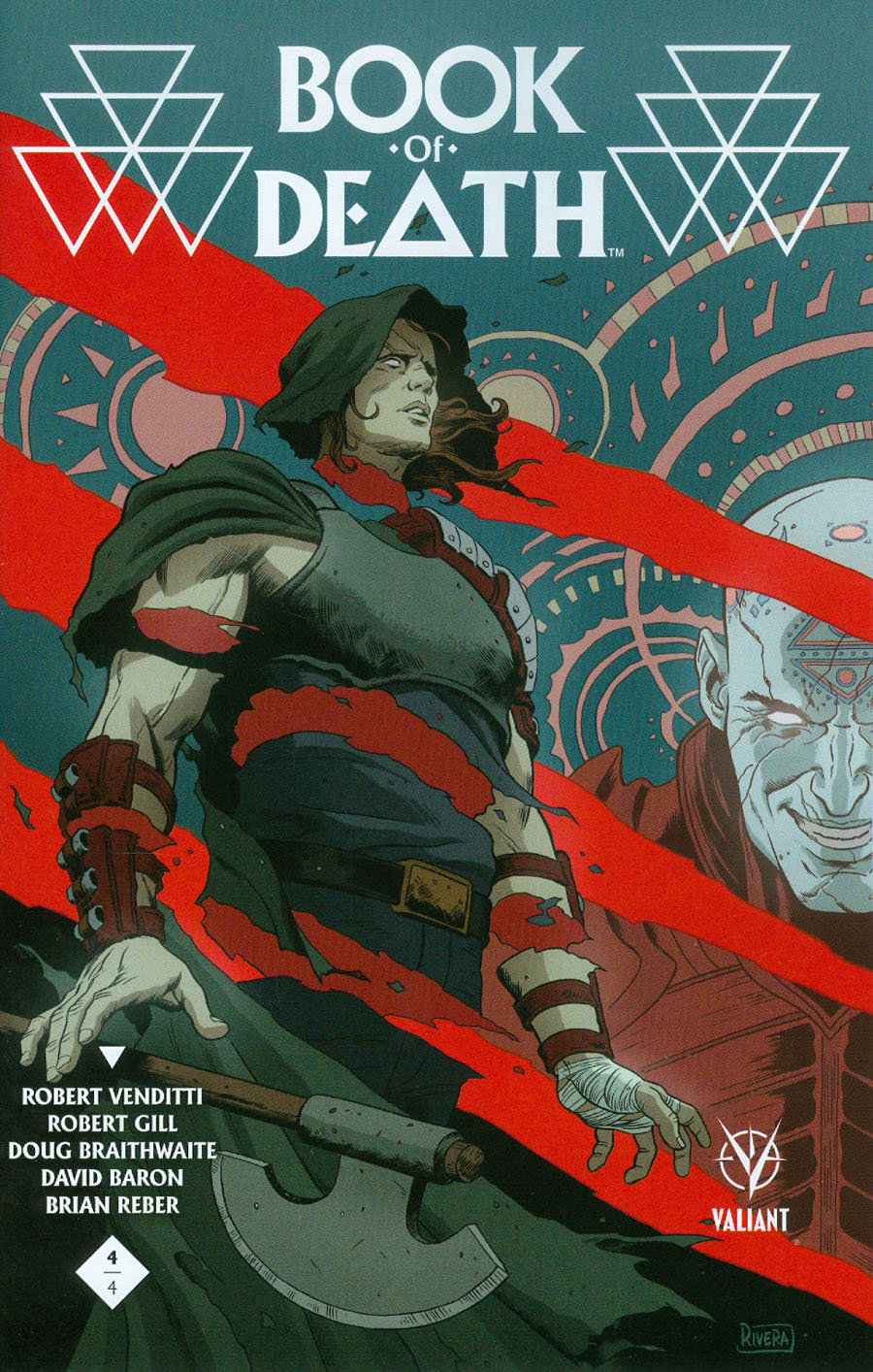 Book Of Death #4 Cover E Incentive Paolo Rivera Artist Variant Cover