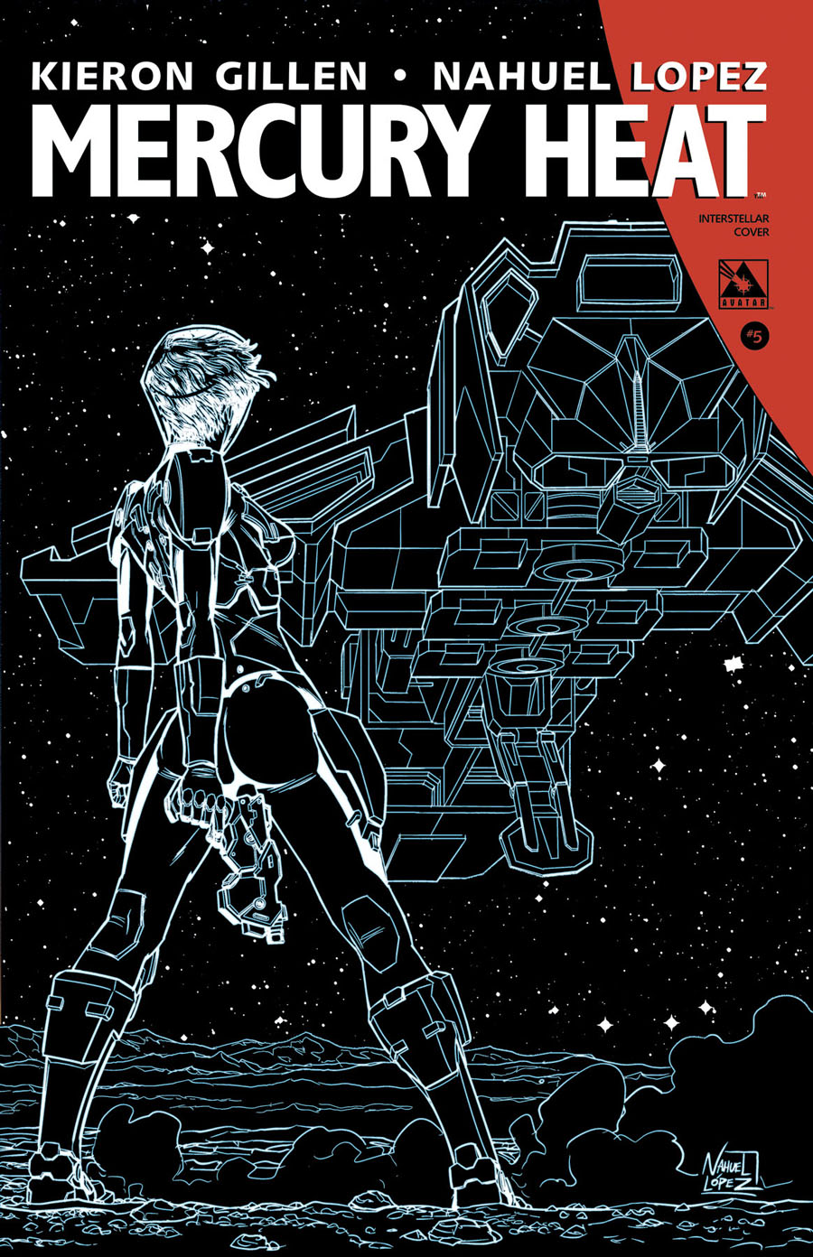 Mercury Heat #5 Cover E Incentive Interstellar Cover