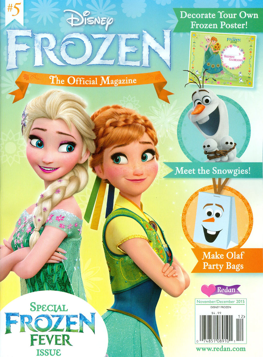 Disney Frozen The Official Magazine Nov / Dec 2015