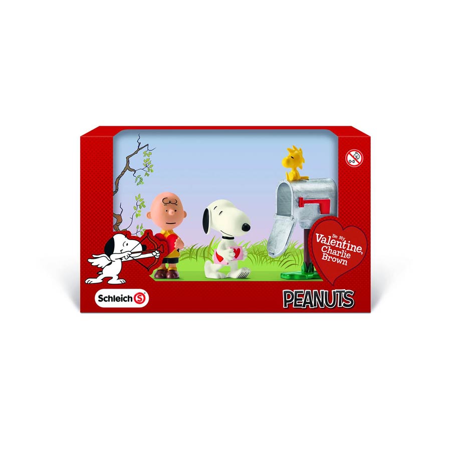 Peanuts PVC Figurine Scenery Pack - Valentine