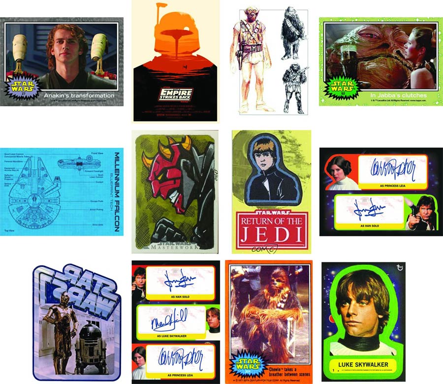Topps 2015 Star Wars Journey To The Force Awakens Trading Cards Pack
