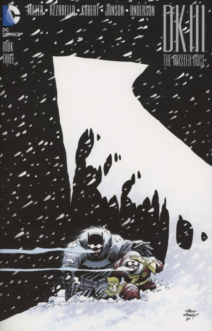 Dark Knight III The Master Race #3 Cover A 1st Ptg Regular Andy Kubert Cover