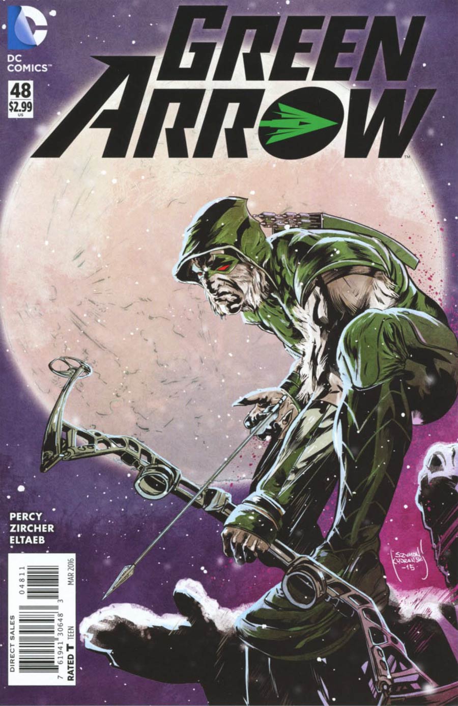 Green Arrow Vol 6 #48 Cover A Regular Szymon Kudranski Cover