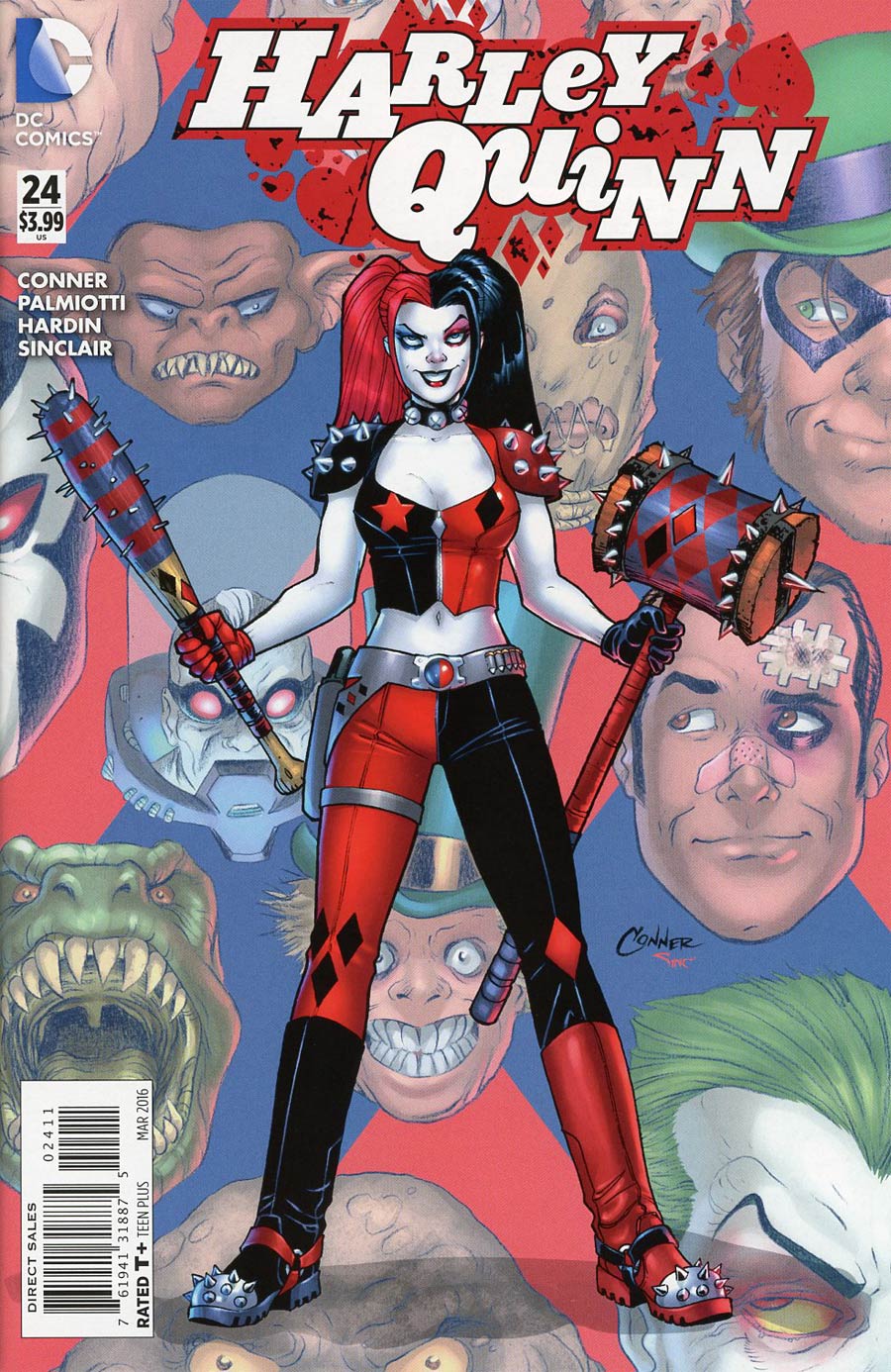 Harley Quinn Vol 2 #24 Cover A Regular Amanda Conner Cover