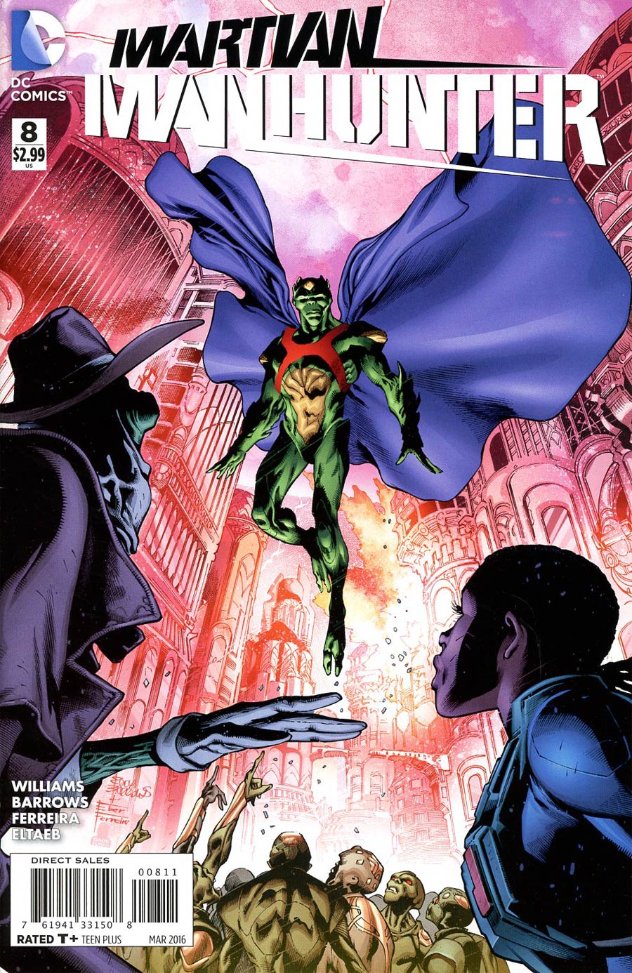 Martian Manhunter Vol 4 #8 Cover A Regular Eddy Barrows Cover