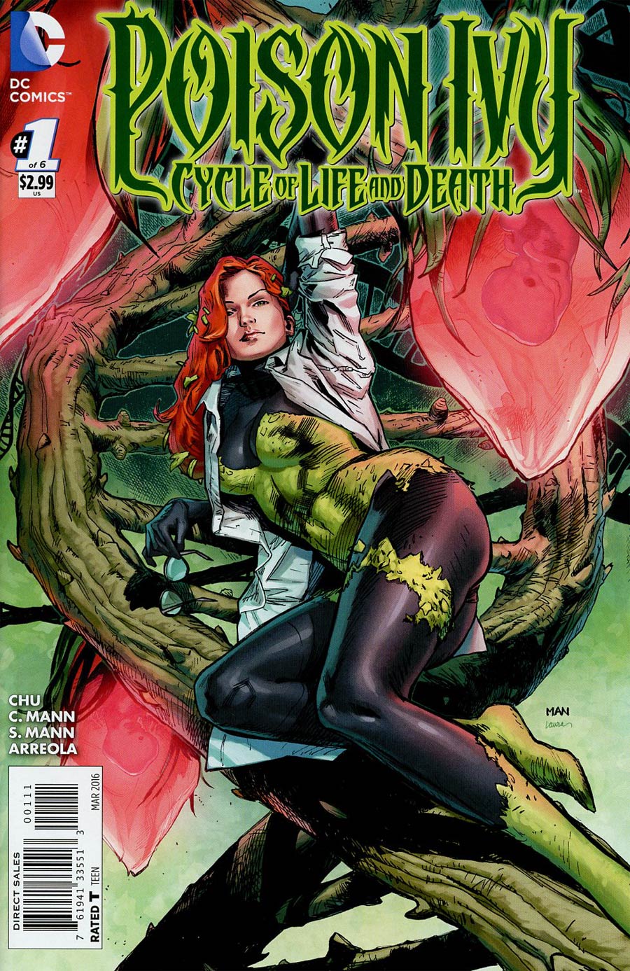 Poison Ivy Cycle Of Life And Death #1 Cover A 1st Ptg Regular Clay Mann Cover