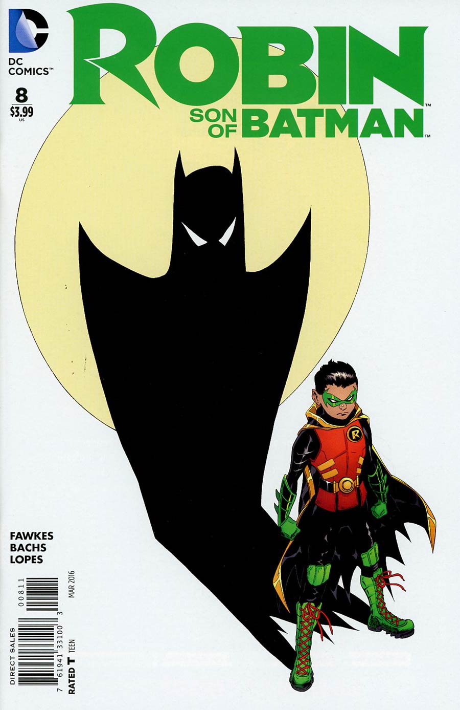 Robin Son Of Batman #8 Cover A Regular Patrick Gleason Cover