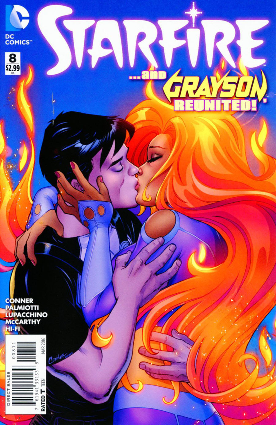 Starfire Vol 2 #8 Cover A Regular Amanda Conner Cover