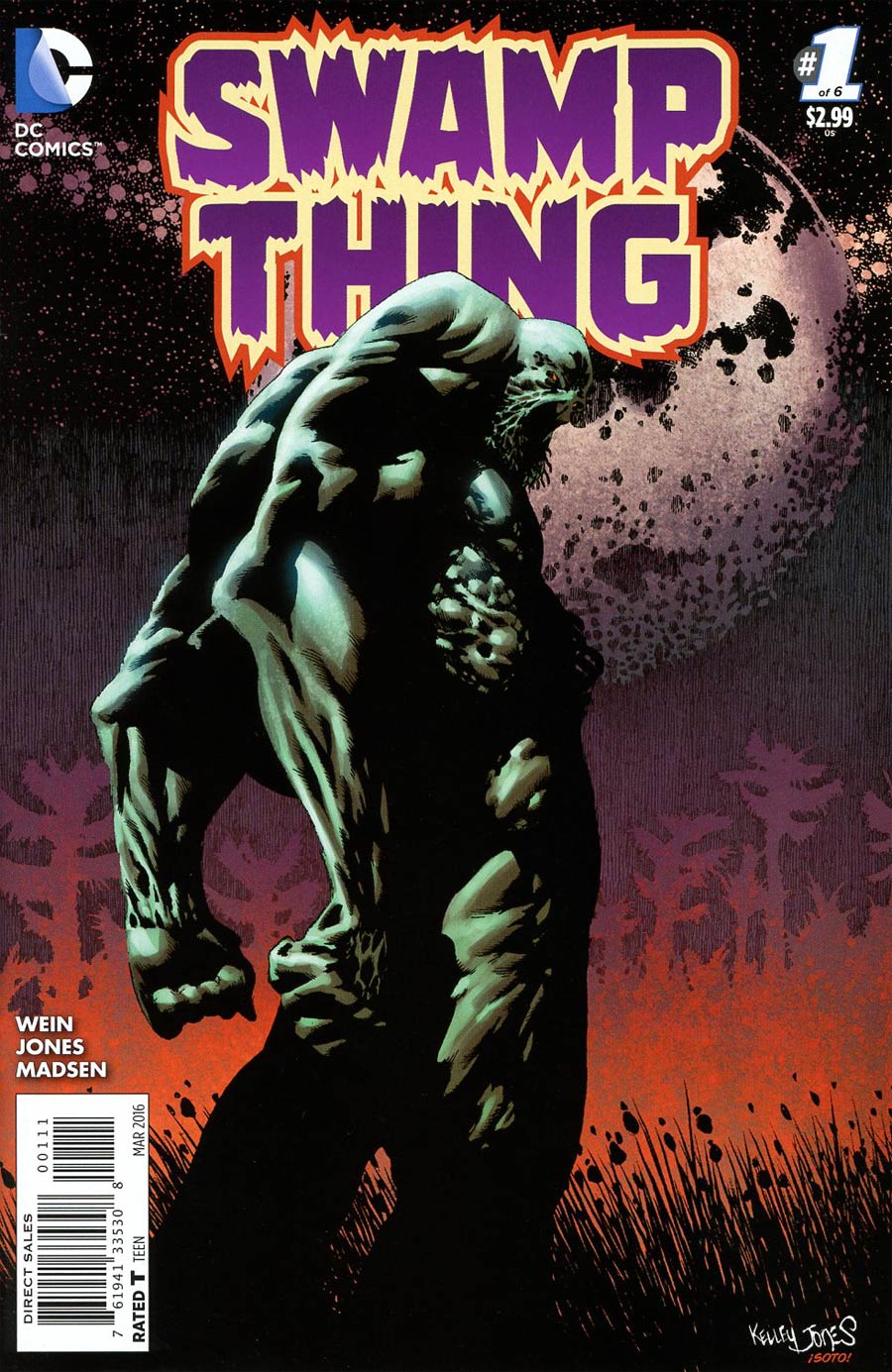 Swamp Thing Vol 6 #1 Cover A Regular Kelley Jones Cover