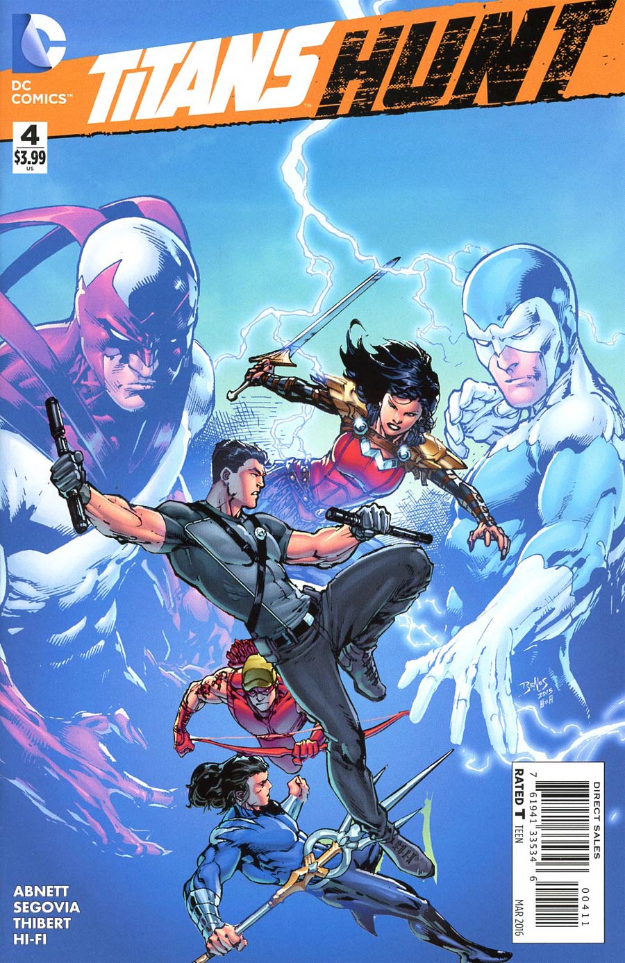 Titans Hunt #4 Cover A Regular Ed Benes Cover