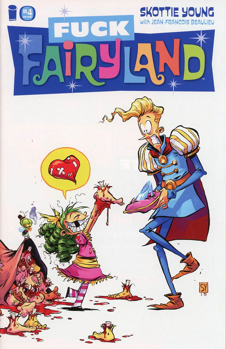 I Hate Fairyland #4 Cover B Variant Skottie Young F*ck Fairyland Cover