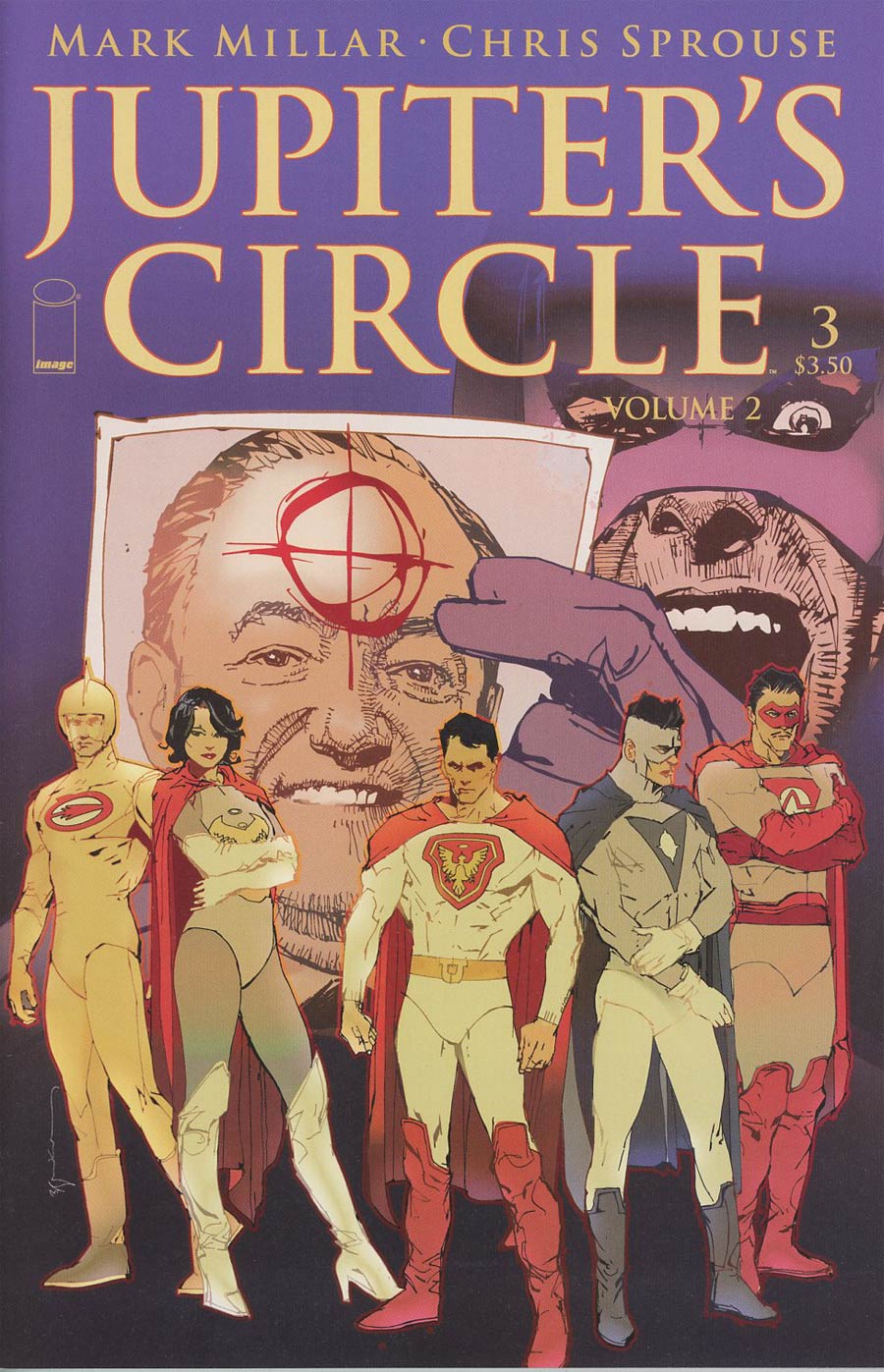 Jupiters Circle Vol 2 #3 Cover A Bill Sienkiewicz