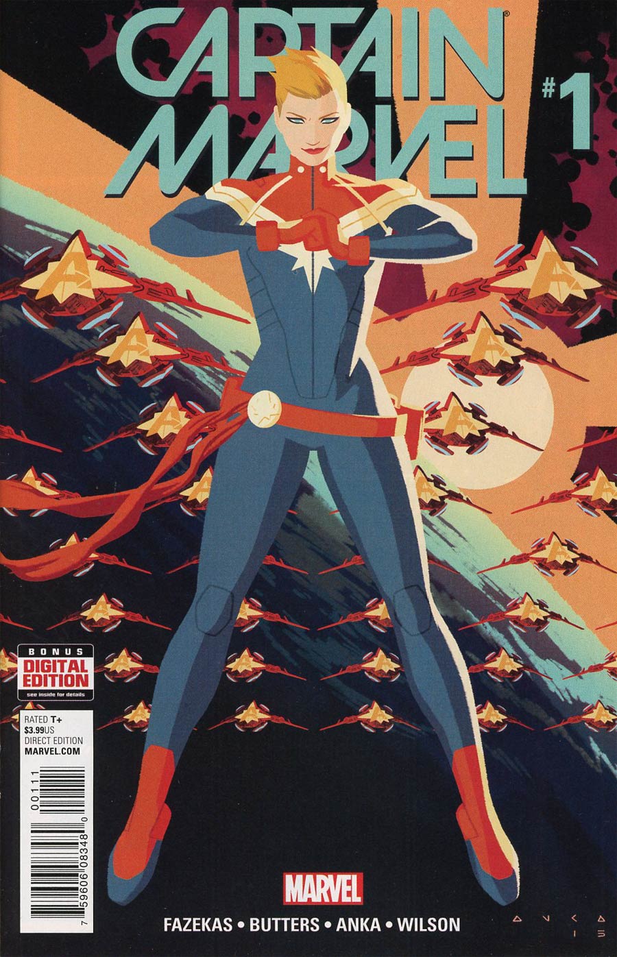 Captain Marvel Vol 8 #1 Cover A 1st Ptg Regular Kris Anka Cover