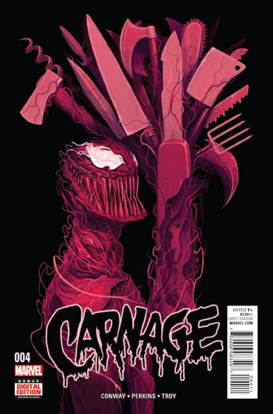 Carnage Vol 2 #4 Cover A Regular Mike Del Mundo Cover